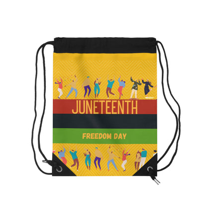 Juneteenth Drawstring Bag for Freedom Day Backpack for Juneteenth Liberty Tote Freedom Accessory Emancipation Drawstring Bag