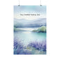 You Matter Today, Too Wall Art Calming Affirmation Poster Therapy Office Decor Emotional Wellness Print Mindfulness Landscape Wisely Spoken Calm Landscapes Collection