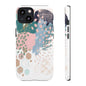 Abstract in Pink and Green Tough Phone Case