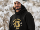 Boho Sunflower Hoodie for Nature Lovers Positive Message Flower Hoodie Motivational Message Inspirational Fashion Clothing for Comfort Wear