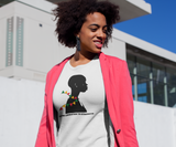 Juneteenth Statement T Shirt for Women Liberation to Strength Shirt for Ladies Freedom Day Black Woman Strength Tshirt