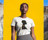 Juneteenth Statement T Shirt for Women Liberation to Strength Shirt for Ladies Freedom Day Black Woman Strength Tshirt