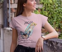 Mom Mothers Day T Shirt Gift for Birthday Shirt for Butterfly lovers for Mom