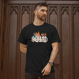 Squad T shirt Men and Women Casual Black Top for Hanging with Friends for Community