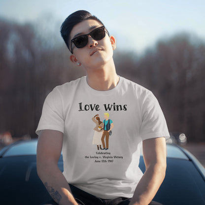 Loving Day T Shirt Awareness Day T Shirt Supreme Court Decision Interracial Love Empowering Shirt National Loving Day