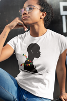 Juneteenth Statement T Shirt for Women Liberation to Strength Shirt for Ladies Freedom Day Black Woman Strength Tshirt