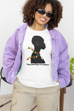 Juneteenth Statement T Shirt for Women Liberation to Strength Shirt for Ladies Freedom Day Black Woman Strength Tshirt