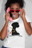 Juneteenth Statement T Shirt for Women Liberation to Strength Shirt for Ladies Freedom Day Black Woman Strength Tshirt