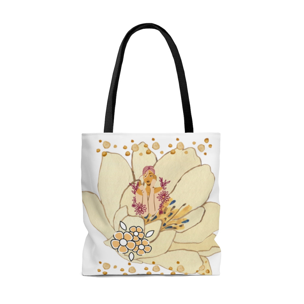Brown Fusion Tote Bag