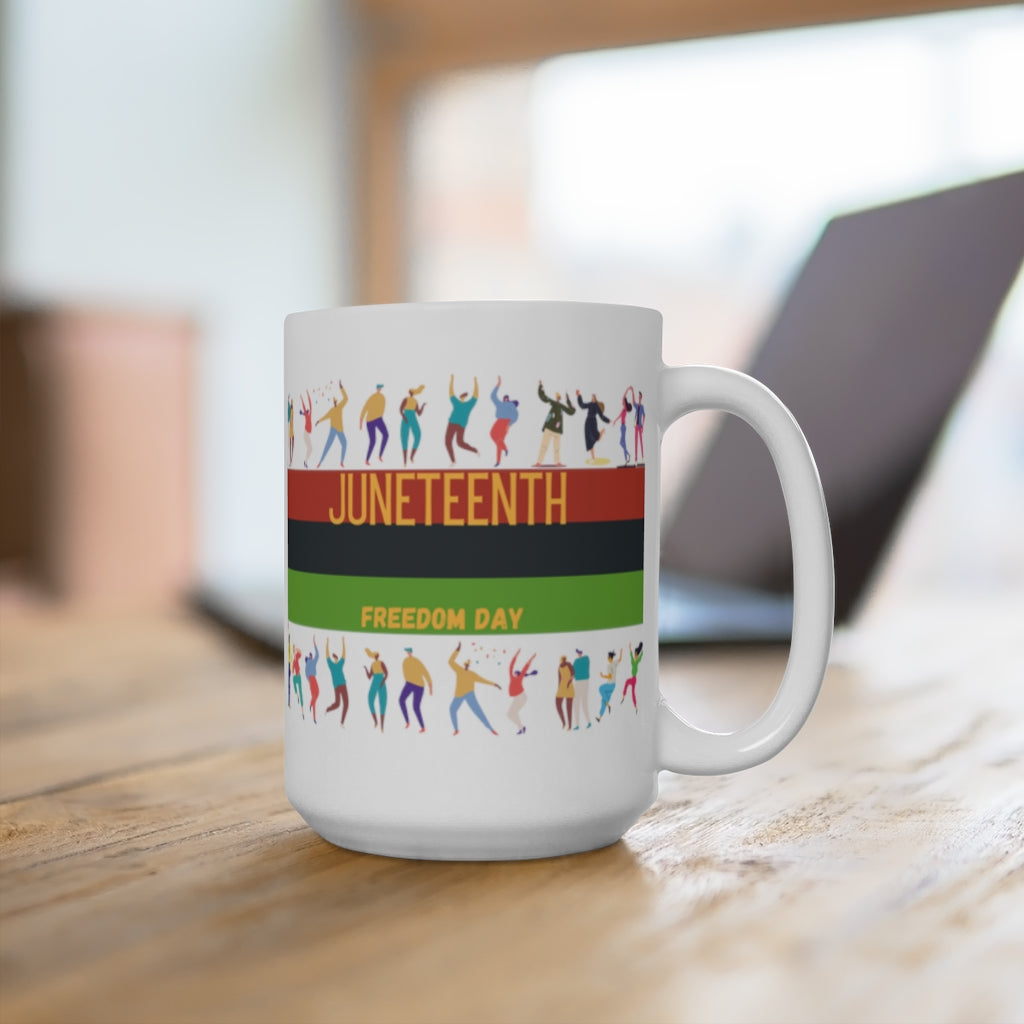 Juneteenth White Mug