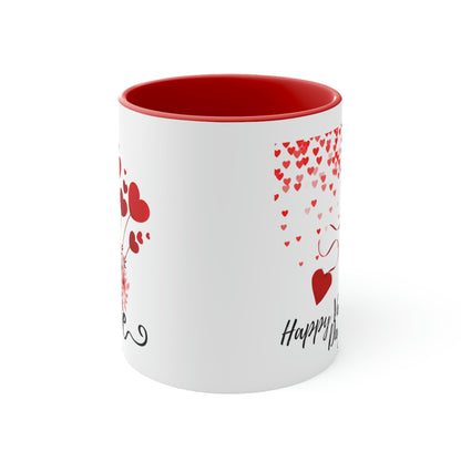 Love Two-toned Valentine's Mug, 11oz