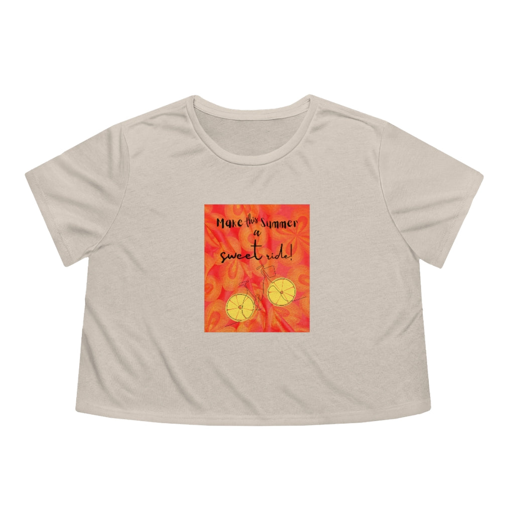 Women's Flowy Cropped Tee