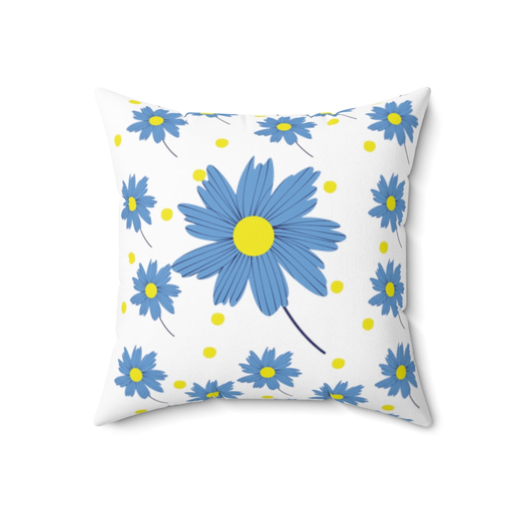 Hope Wildflowers Square Pillow