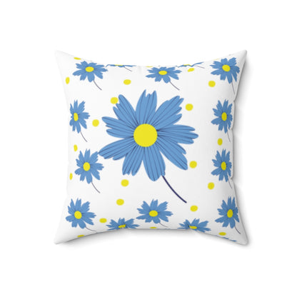 Hope Wildflowers Square Pillow