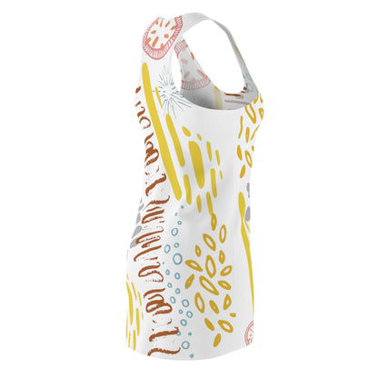 Carefree Women's Racerback Dress - White