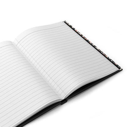 Peach Flower Abstract Journal