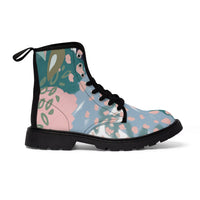 Abstract in Pink and Green Women's Boots