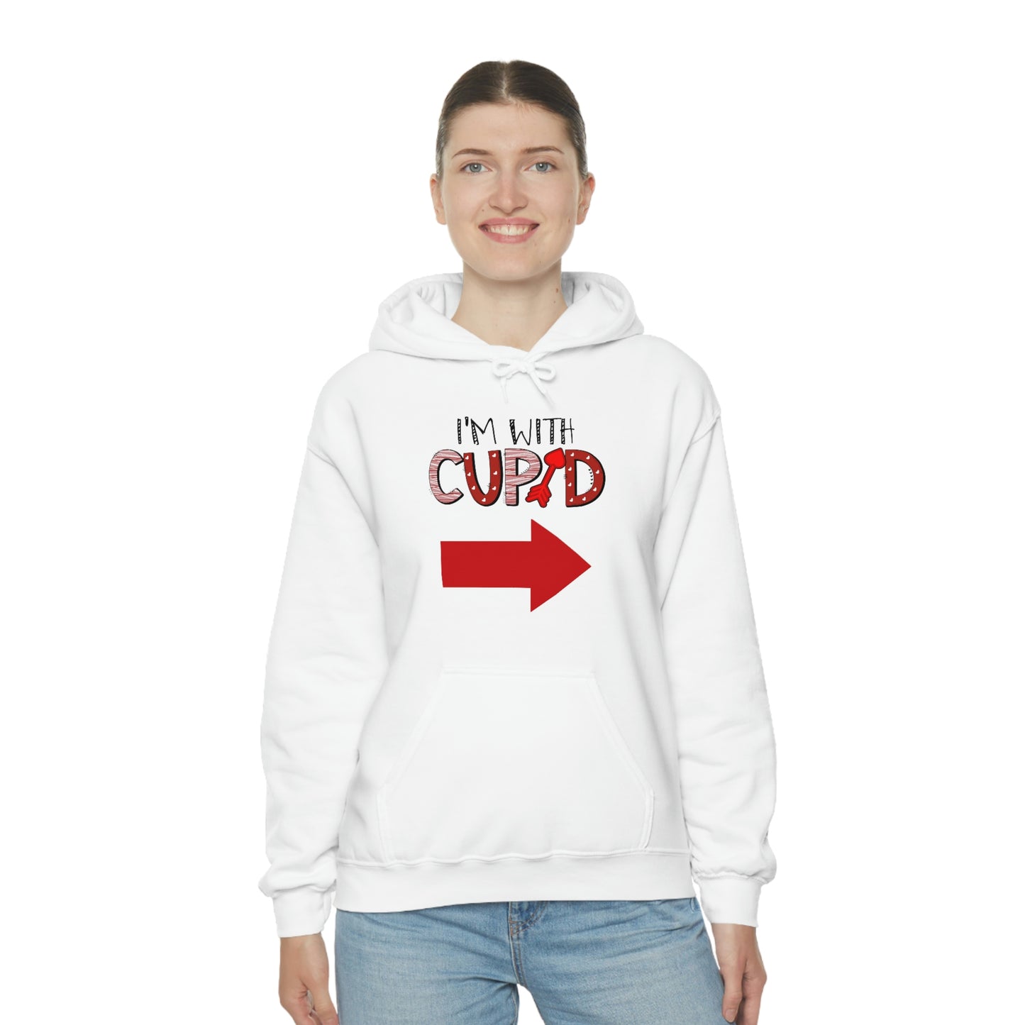 I'mWith Cupid Unisex Hoodie