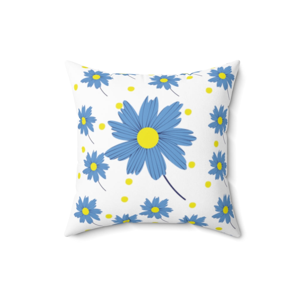 Hope Wildflowers Square Pillow