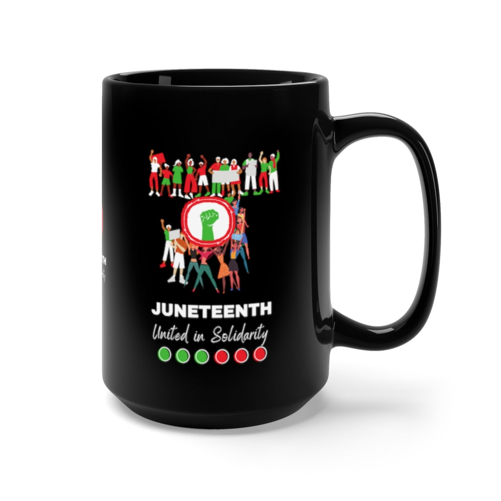 United in Solidarity 15oz Mug Black