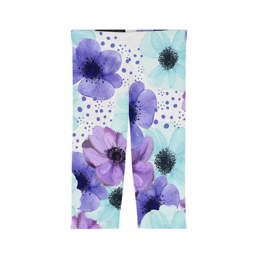 Purple Fusion Women’s Capri Leggings