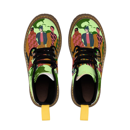 Global Unity 8 Men's Canvas Boots
