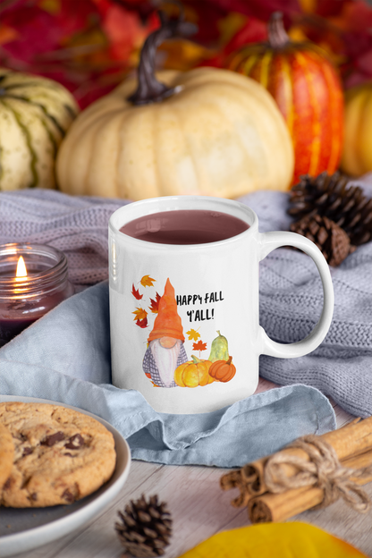 Happy Fall Y'All Mug