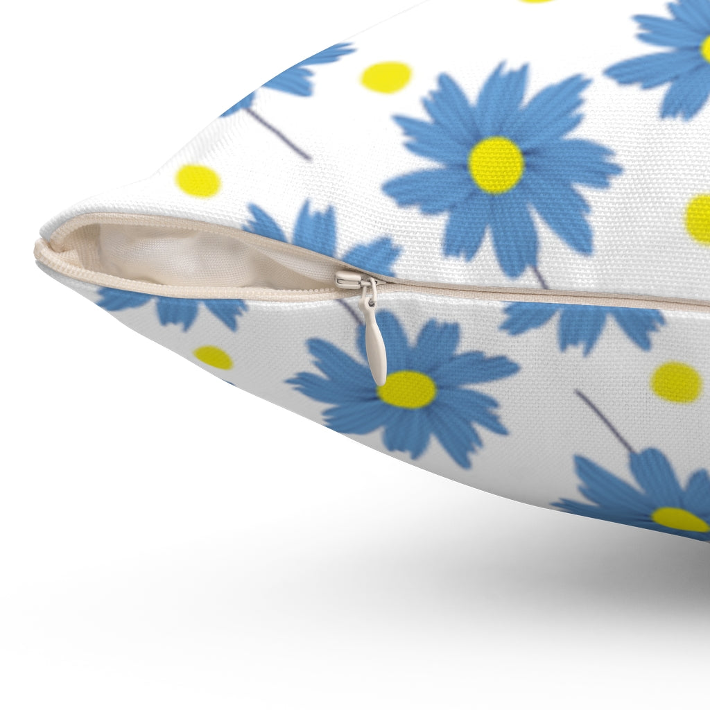 Hope Wildflowers Square Pillow