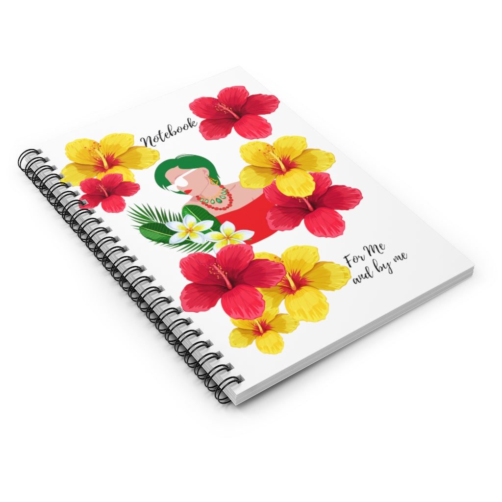 Hibiscus Thoughts Spiral Notebook