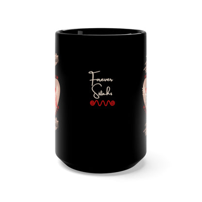 Forever Sistahs 15oz Mug Black