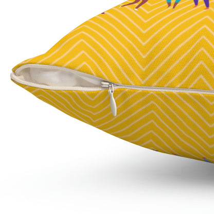 Juneteenth Square Pillow