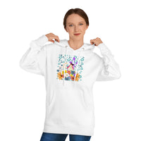 Among The Flowers Unisex Hooded Sweatshirt