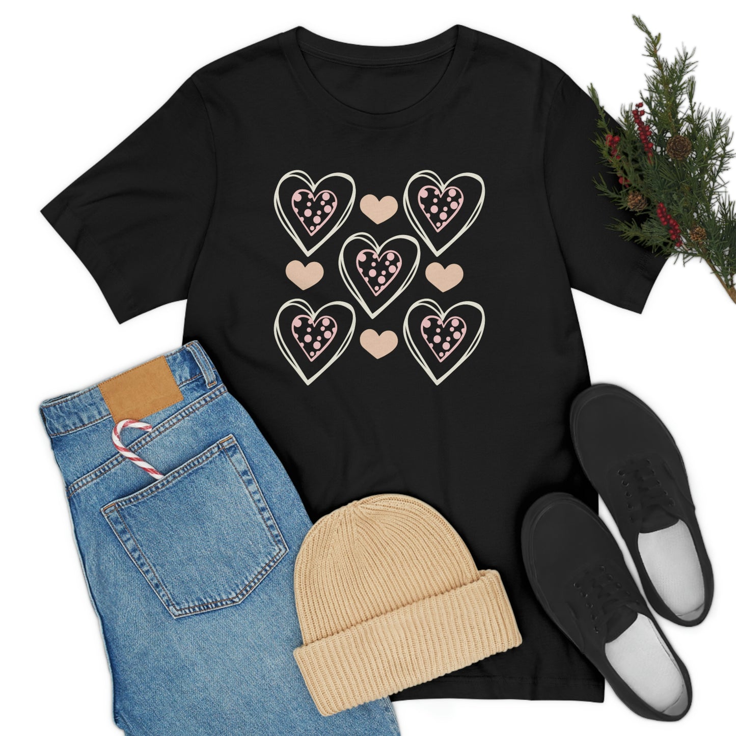 Hearts in Hearts Unisex T Shirt