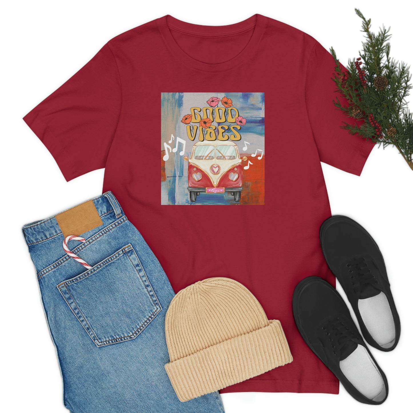 Good Vibes Unisex Short Sleeve Tee