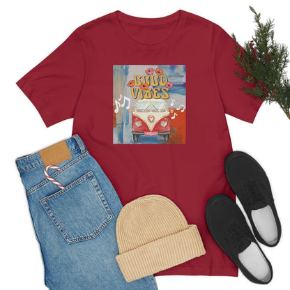 Good Vibes Unisex Short Sleeve Tee