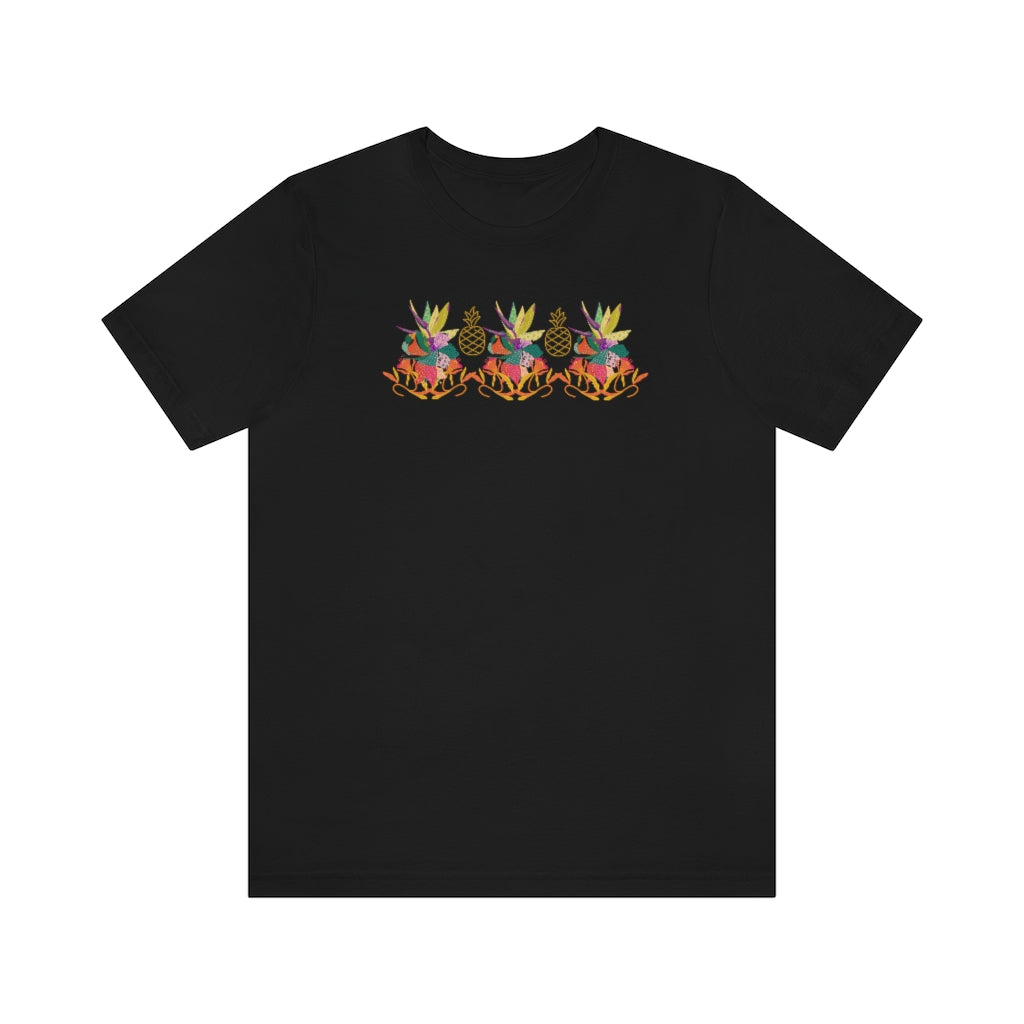 Tropical Pineapple Unisex Short Sleeve Tee