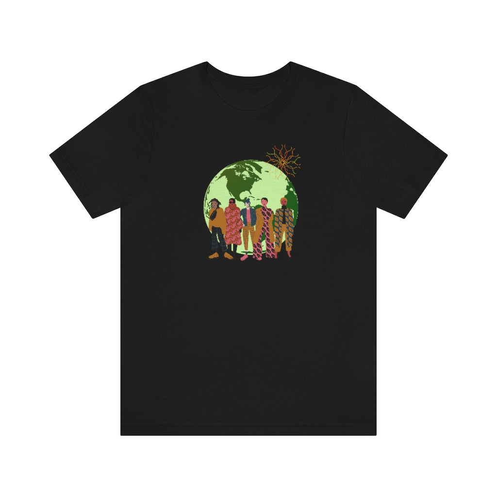 global unity 8 Unisex Short Sleeve Tee