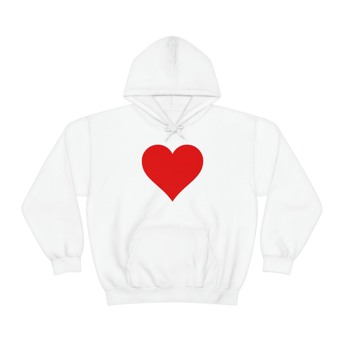 Valentine Hoodie, Valentine gift for couples, Valentines Heart Hoodie, Gift for Valentines Day, Single Heart Hoodie