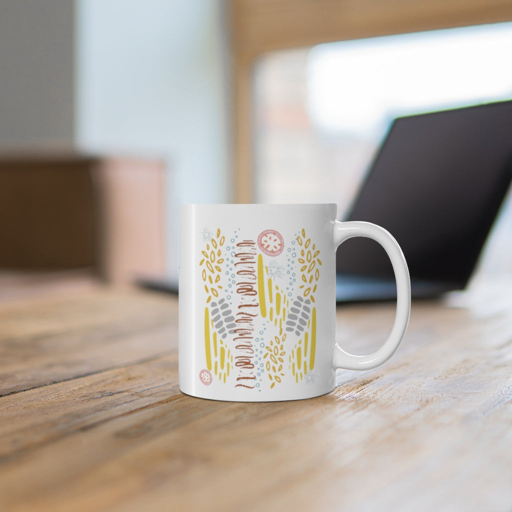 Carefree 11oz Mug 1- White
