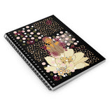 Woman in Wine Spiral Notebook