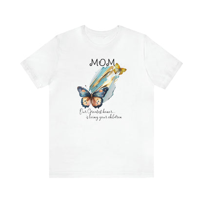 Mom Mothers Day T Shirt Gift for Birthday Shirt for Butterfly lovers for Mom