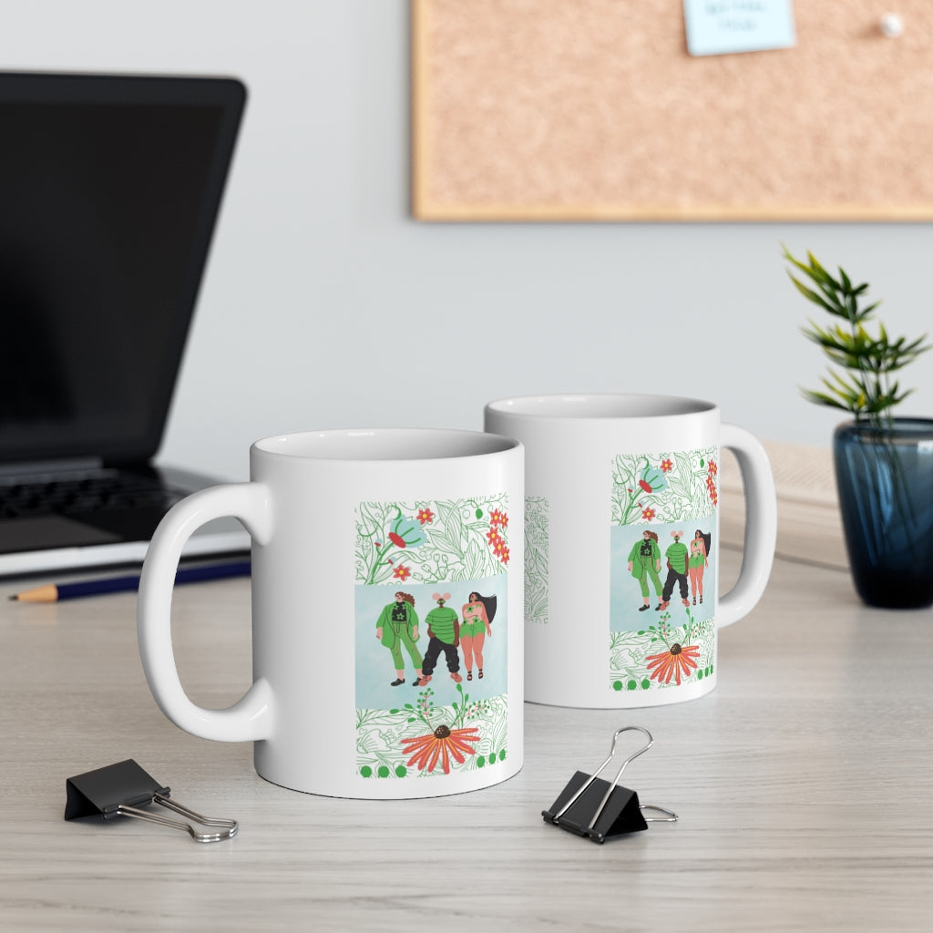 Community 3 11oz Mug - White