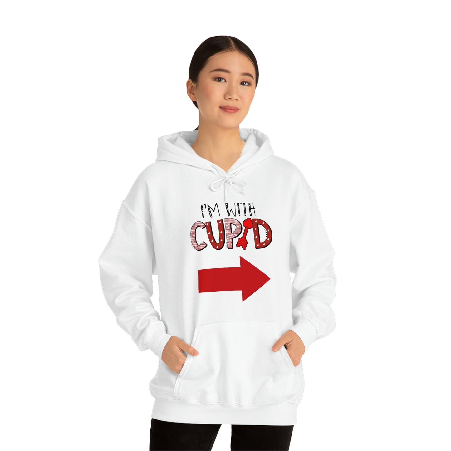 I'mWith Cupid Unisex Hoodie