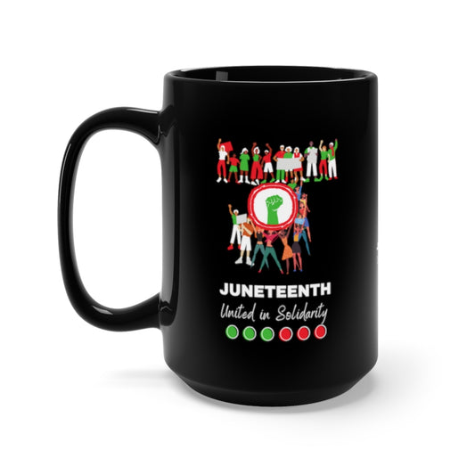 United in Solidarity 15oz Mug Black