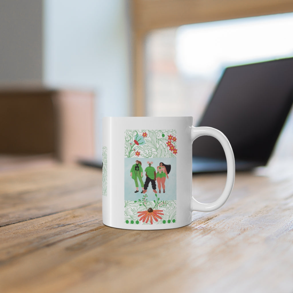 Community 3 11oz Mug - White