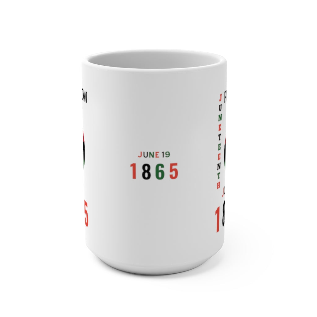 Freedom Day 1865 Mug 15 oz