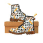 Camo Abstract Men's Canvas Boots