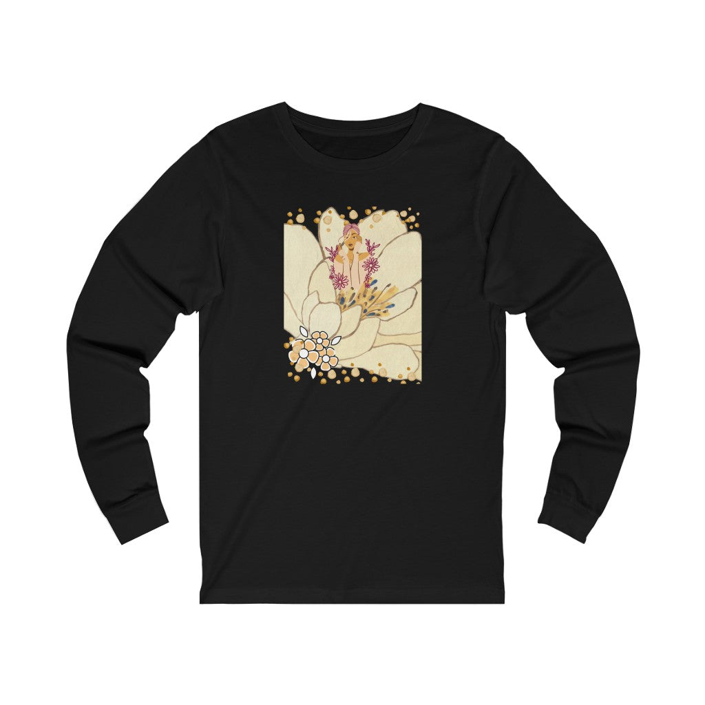 Brown Fusion Unisex Long Sleeve Tee
