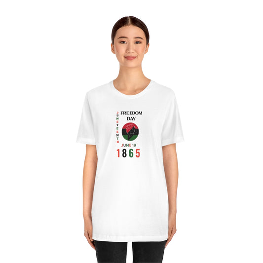 Freedom Day 1865 Unisex Jersey Tee