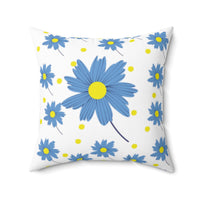 Hope Wildflowers Square Pillow